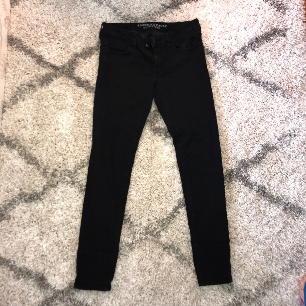 Plain Black Jeans